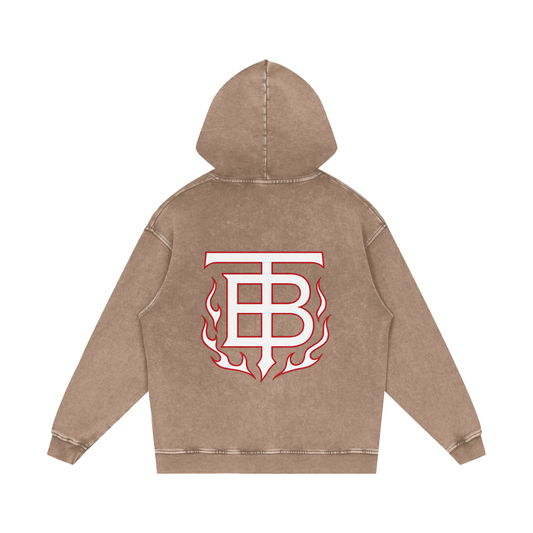Acid Wash Oversize Hoodie - 420 GSM