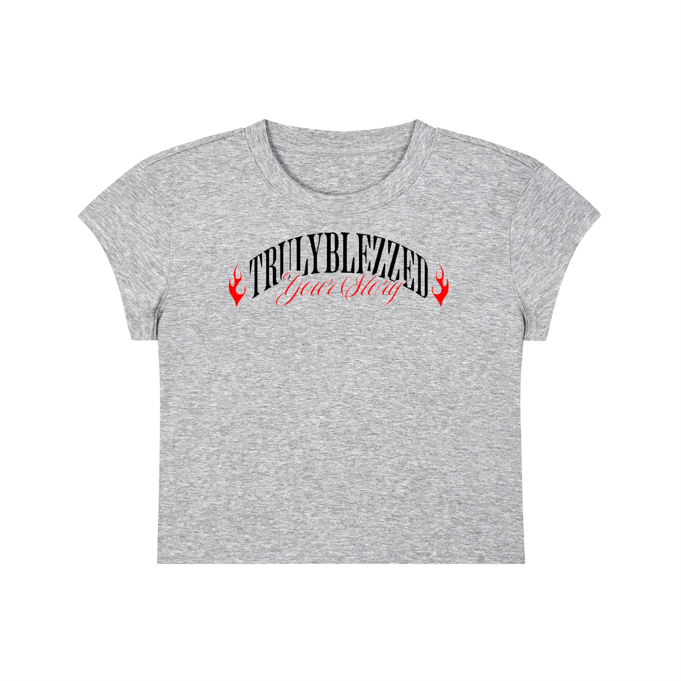 Women's Slim-Fit Cropped T-Shirt