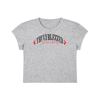 Women's Slim-Fit Cropped T-Shirt
