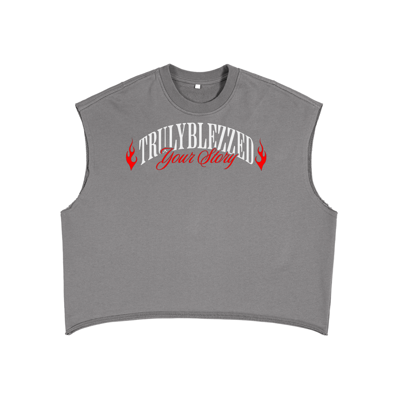 French Terry Boxy Tank Top