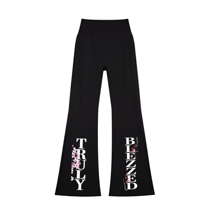 Women's High-Waisted Flare Leggings