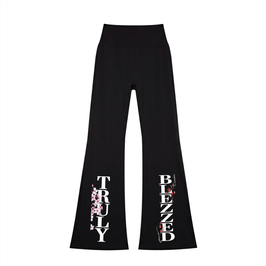 Women's High-Waisted Flare Leggings
