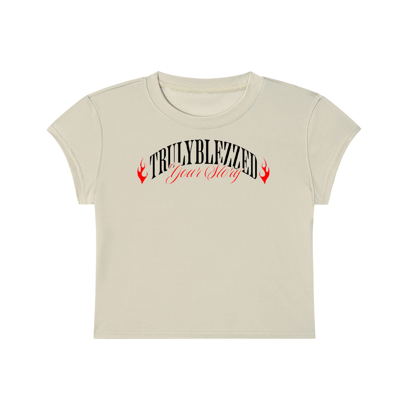 Women's Slim-Fit Cropped T-Shirt