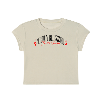 Women's Slim-Fit Cropped T-Shirt