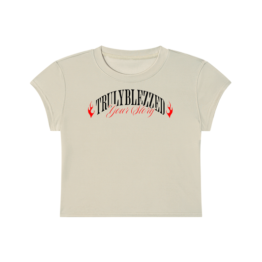 Women's Slim-Fit Cropped T-Shirt
