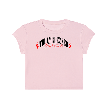 Women's Slim-Fit Cropped T-Shirt