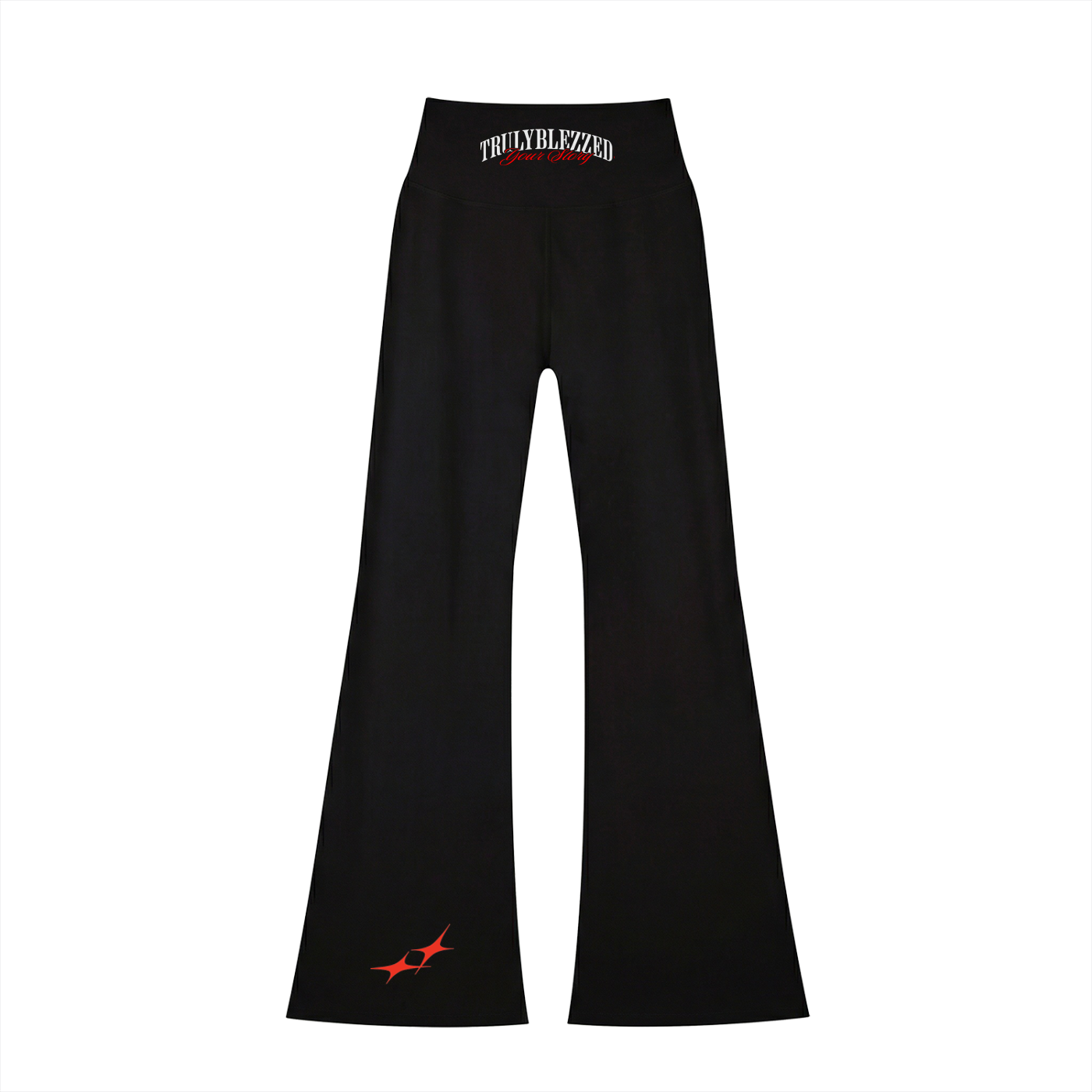 Women's High-Waisted Flare Leggings