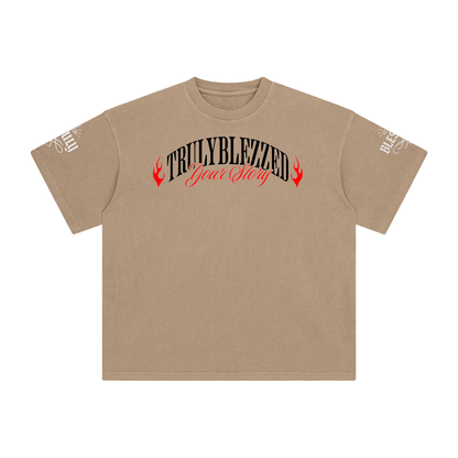 Enzyme Washed T-Shirt